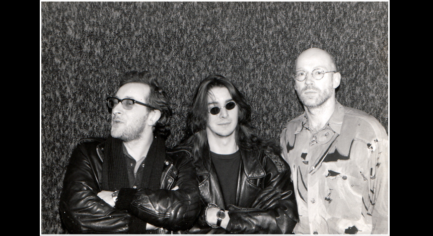 With the band "Argh!" 